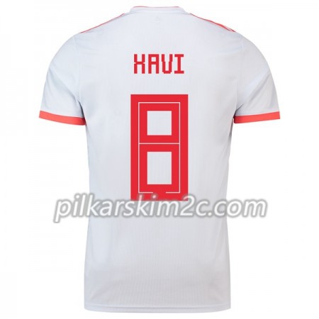 Koszulka Hiszpania Xavi 8 Precz Mistrzostwa Świata 2018 - Koszulki Piłkarskie